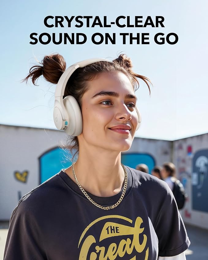 soundcore best wirless headphones with portable crystal-clear sound