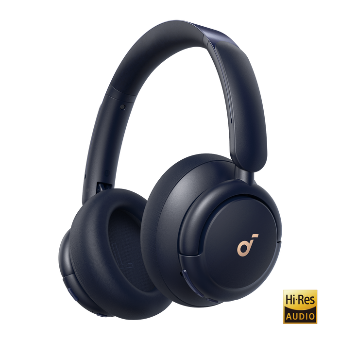 soundcore over-ear headphones with Hi-Res Audio for superb clarity
