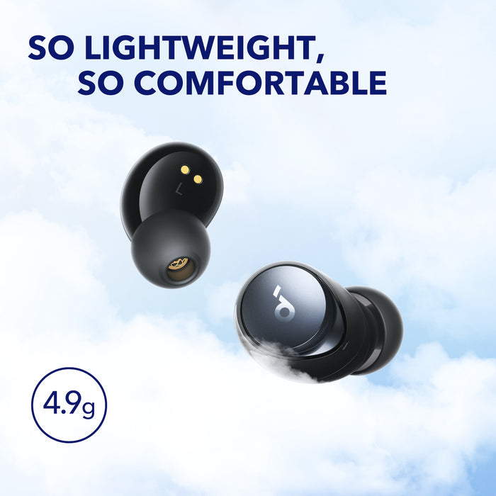 soundcore earbuds with 4.9g lightweight comfortable fit