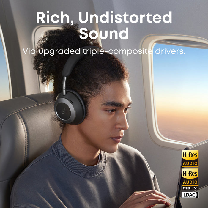 soundcore Space One Pro | FlexiCurve Over-Ear Headphone