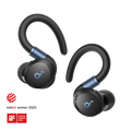 soundcore earbuds with ergonomic ear hooks for secure fit