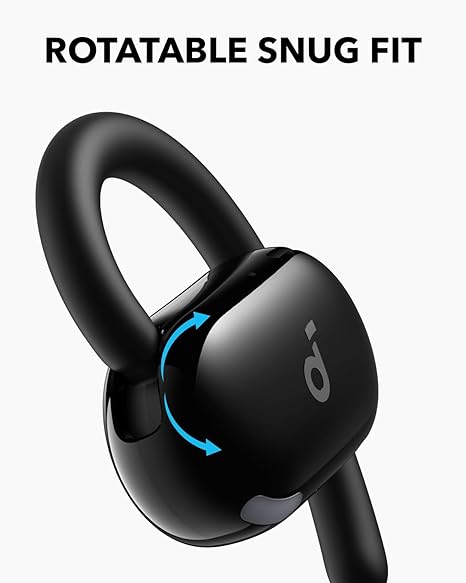 soundcore earbud with rotatable snug fit for comfort