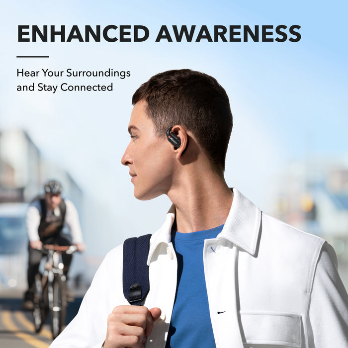 soundcore earbuds with enhanced awareness for outdoor safety