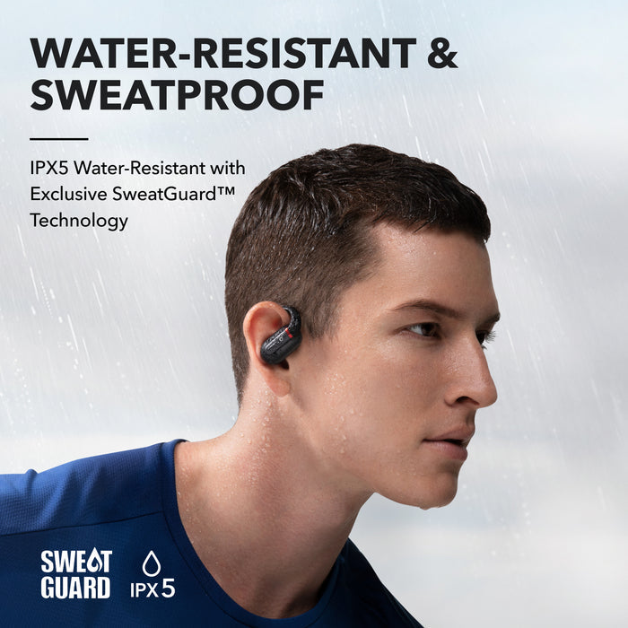 soundcore earbuds with IPX5 sweatproof for water-resistance