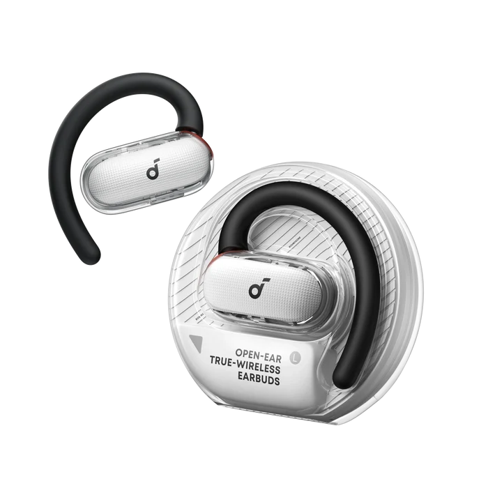 soundcore open-ear earbuds with ear hook design