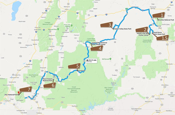 Southern Utah RV Adventure Guide: 7-Day Itinerary Through Zion, Bryce Canyon, Arches, and More