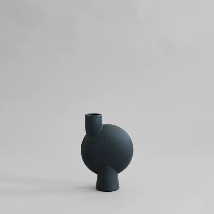 Sphere Vase Bubl, Medio - Black Vases 101 Copenhagen