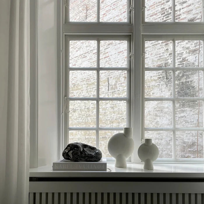 Sphere Vase Bubl, Medio - Bone White Vases 101 Copenhagen