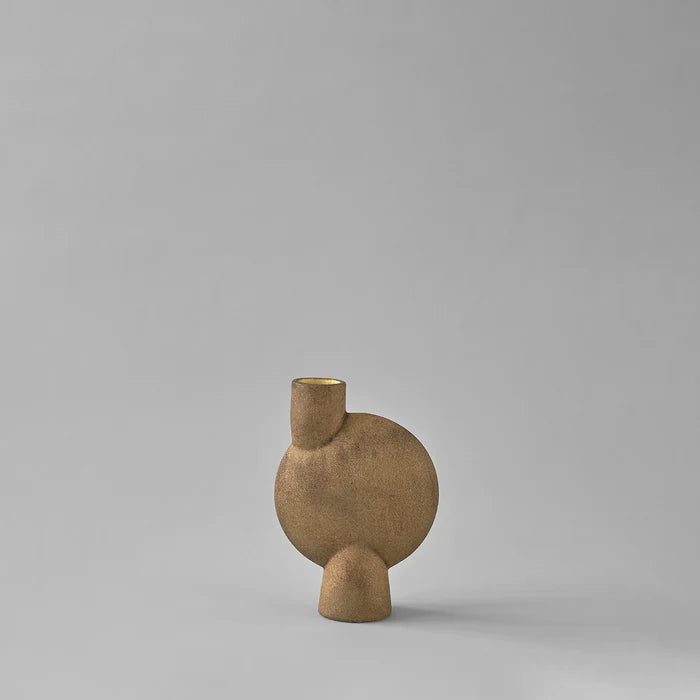 Sphere Vase Bubl, Medio - Ocher Vases 101 Copenhagen