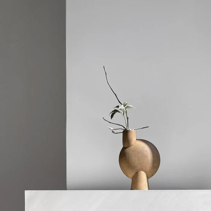 Sphere Vase Bubl, Medio - Ocher Vases 101 Copenhagen