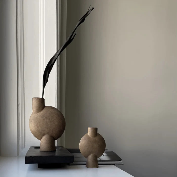 Sphere Vase Bubl, Medio - Ocher Vases 101 Copenhagen