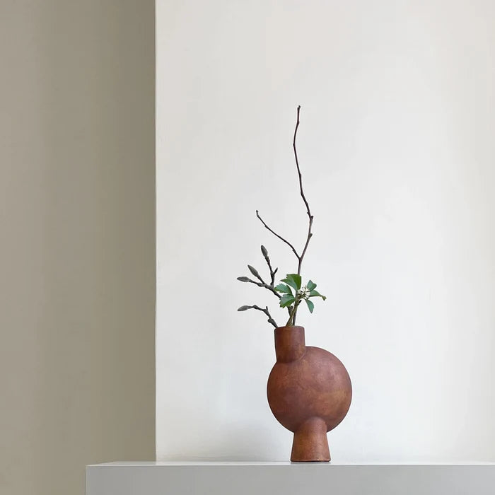 Sphere Vase Bubl, Medio - Terracotta Vases 101 Copenhagen
