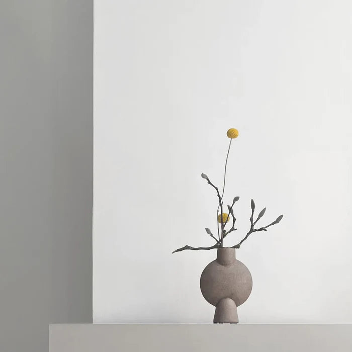 Sphere Vase Bubl, Mini - Taupe Vases 101 Copenhagen