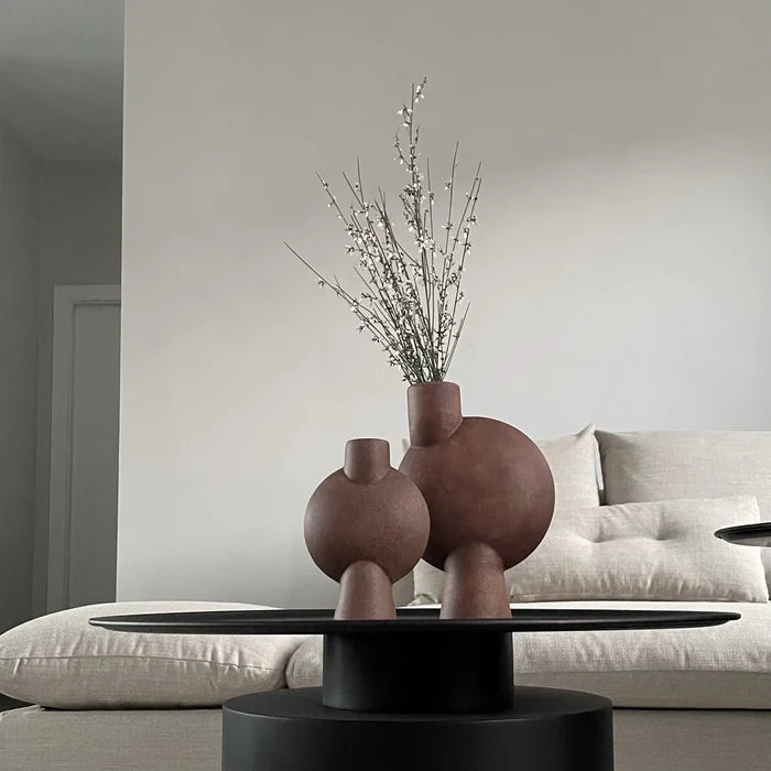 Sphere Vase Bubl, Mini - Terracotta Vases 101 Copenhagen