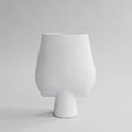 Sphere Vase Square, Big - Bone White Vases 101 Copenhagen