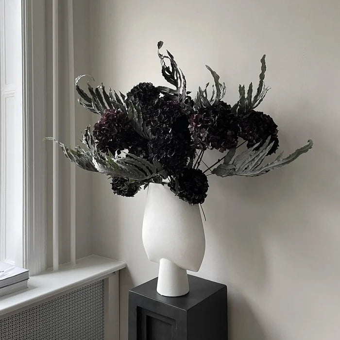 Sphere Vase Square, Big - Bone White Vases 101 Copenhagen
