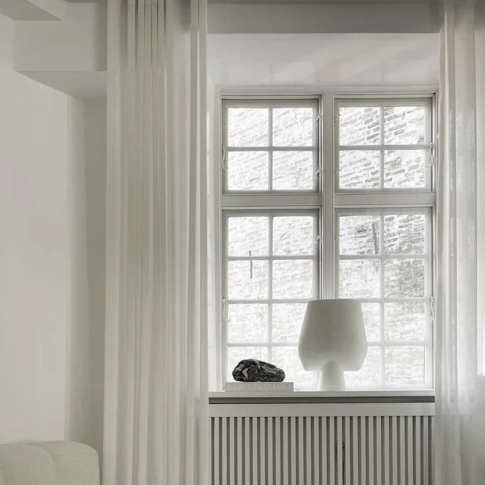 Sphere Vase Square, Big - Bone White Vases 101 Copenhagen