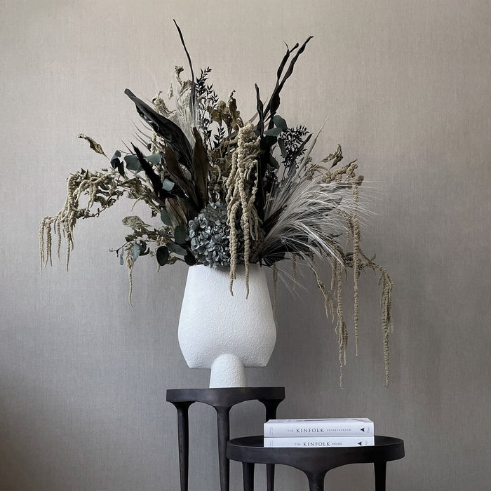 Sphere Vase Square, Big - Bubble White Vases 101 Copenhagen