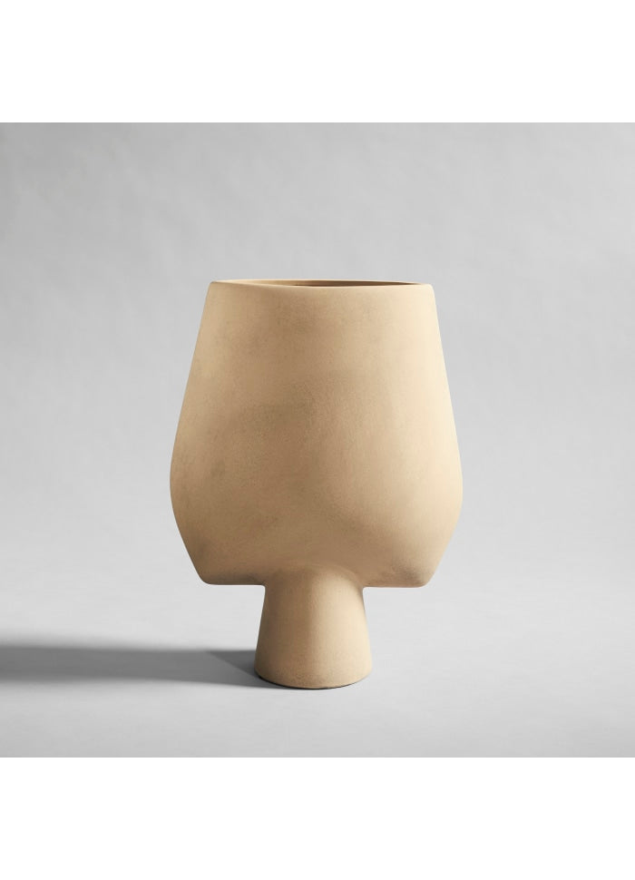 Sphere Vase Square, Big - Sand Vases 101 Copenhagen
