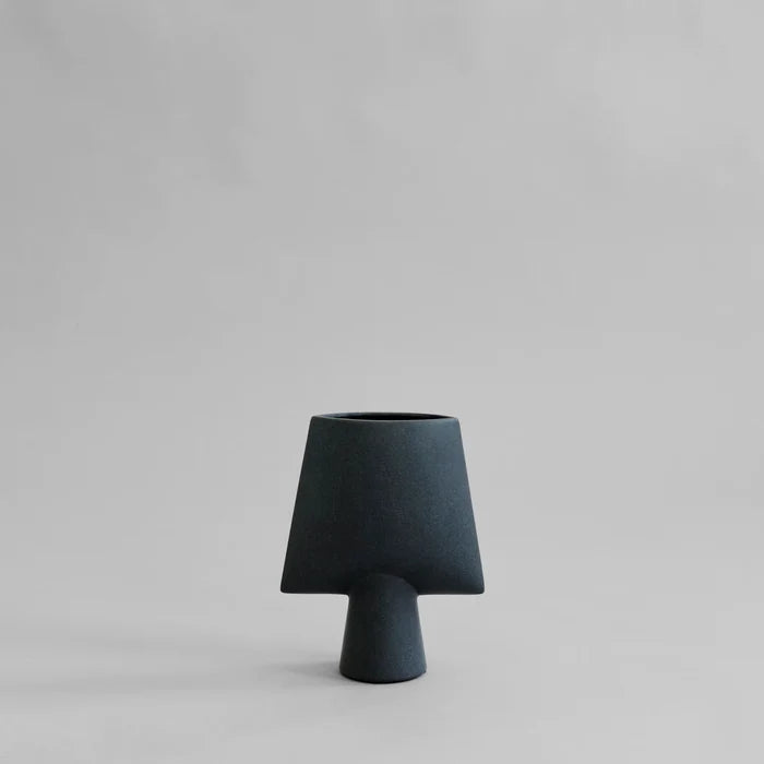 Sphere Vase Square, Mini - Black Vases 101 Copenhagen