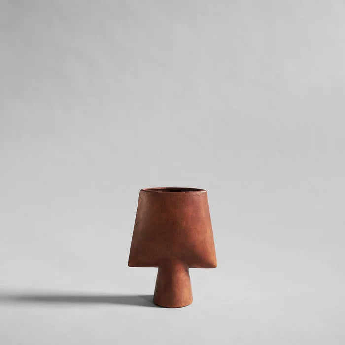 Sphere Vase Square, Mini - Terracotta Vases 101 Copenhagen