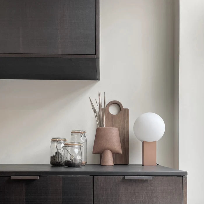 Sphere Vase Square, Mini - Terracotta Vases 101 Copenhagen