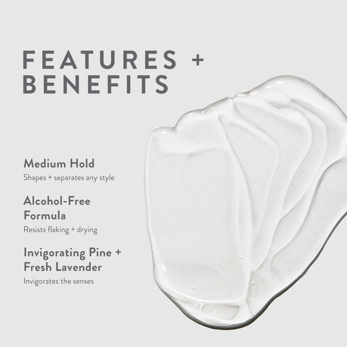 MITCH Steady Grip Styling Gel: medium hold, alcohol-free formula invigorates the senses.