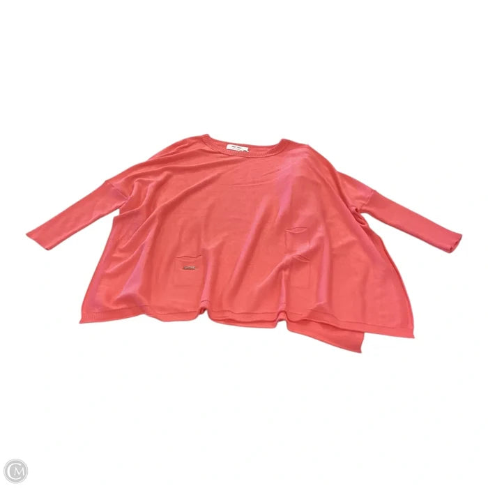 Sweater By Mer Sea In Coral, Size: Osfm