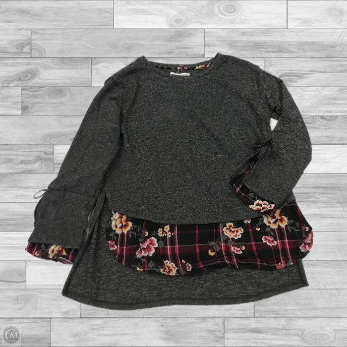 Sweater By New York Laundry In Grey, Size: L