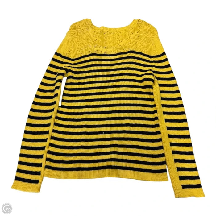 Sweater By Talbots In Striped, Size: Petite   Xl