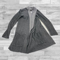 Sweater Cardigan By Cmc In Grey, Size: M