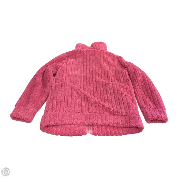 Sweatshirt Collar By Clothes Mentor In Pink, Size: S