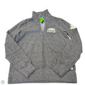 Sweatshirt Collar By Roots In Grey, Size: S