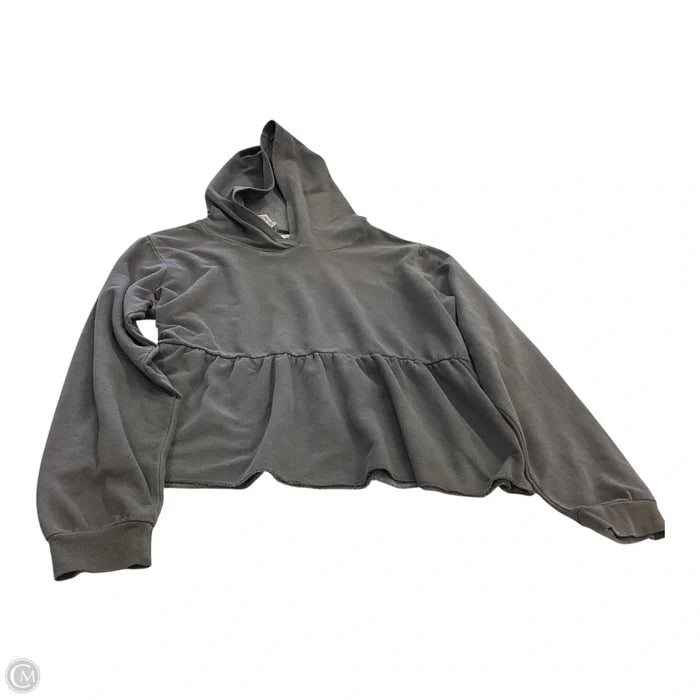Sweatshirt Hoodie By Maurices In Grey, Size: Xxl