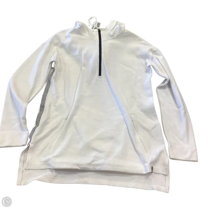 Sweatshirt Hoodie By Talbots In White, Size: Xs