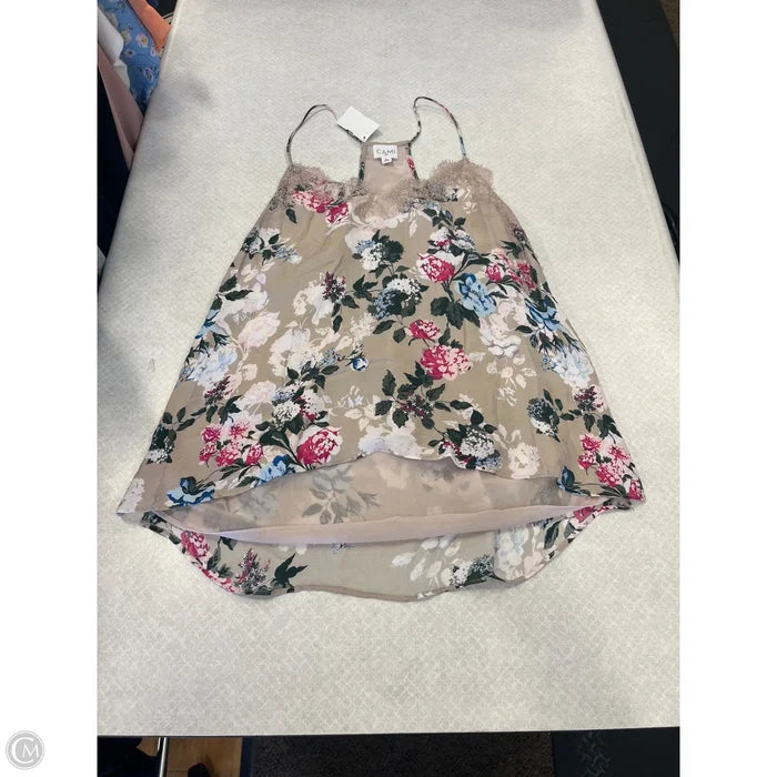 Tank Top By Cma In Floral Print, Size: L