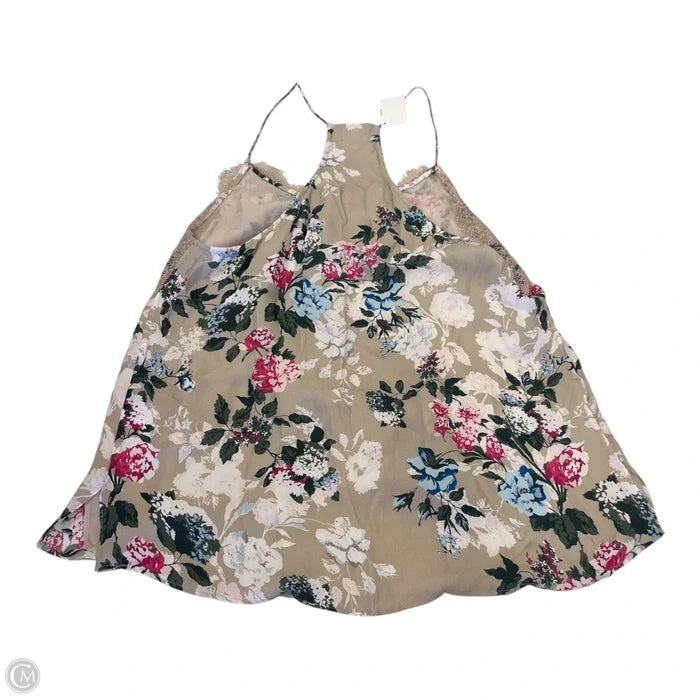 Tank Top By Cma In Floral Print, Size: L