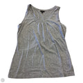 Tank Top By Talbots In Grey, Size: L