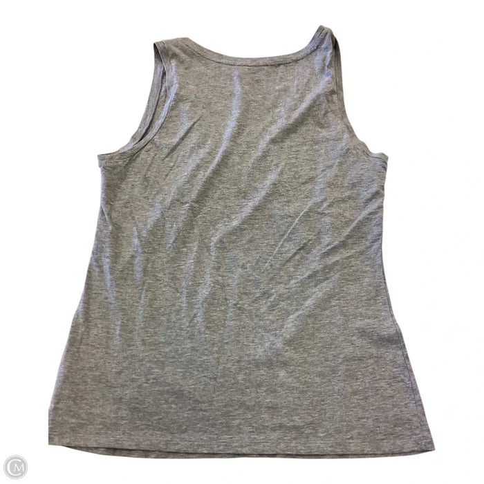Tank Top By Talbots In Grey, Size: L