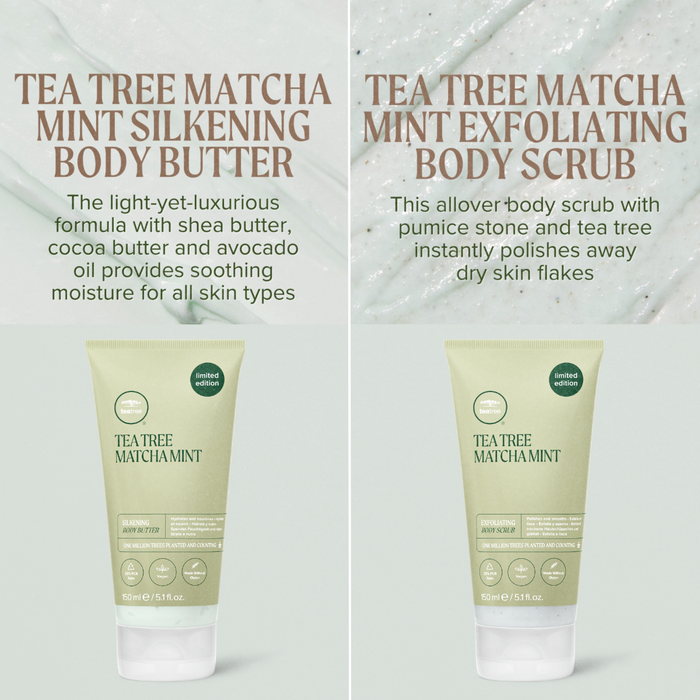 Additional features and benefits for the Tea Tree Matcha Mint Duo