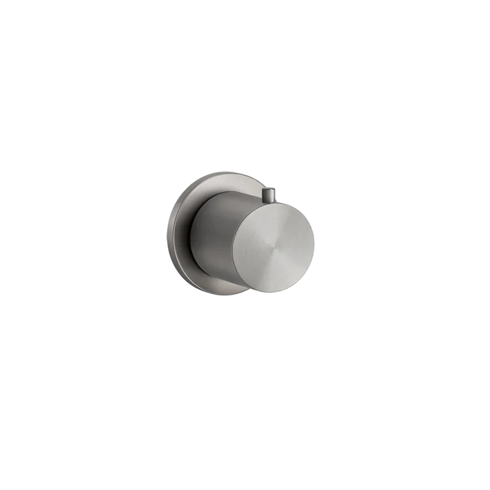 Thermostatic Volume Control Trim - 54564 Shower Controls GESSI Steel Brushed