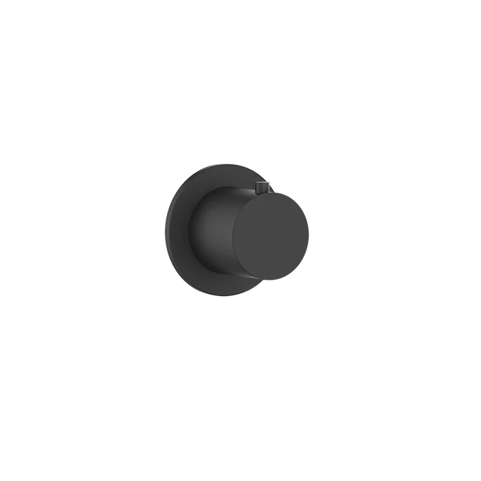 Thermostatic Volume Control Trim - 54564 Shower Controls GESSI Matte Black