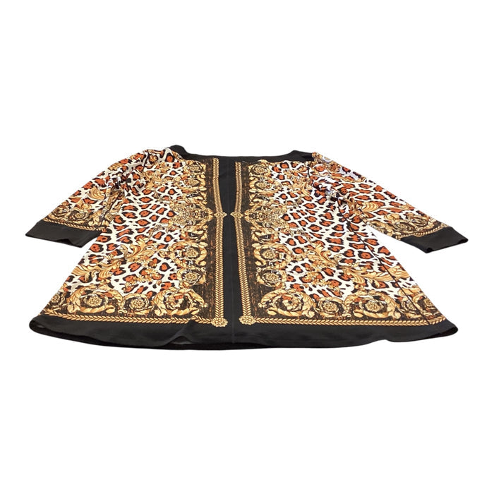 Top 3/4 Sleeve By Cmc In Multi, Size:Xl