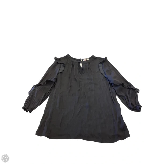 Top 3/4 Sleeve By Dolan Left Coast In Black, Size: S