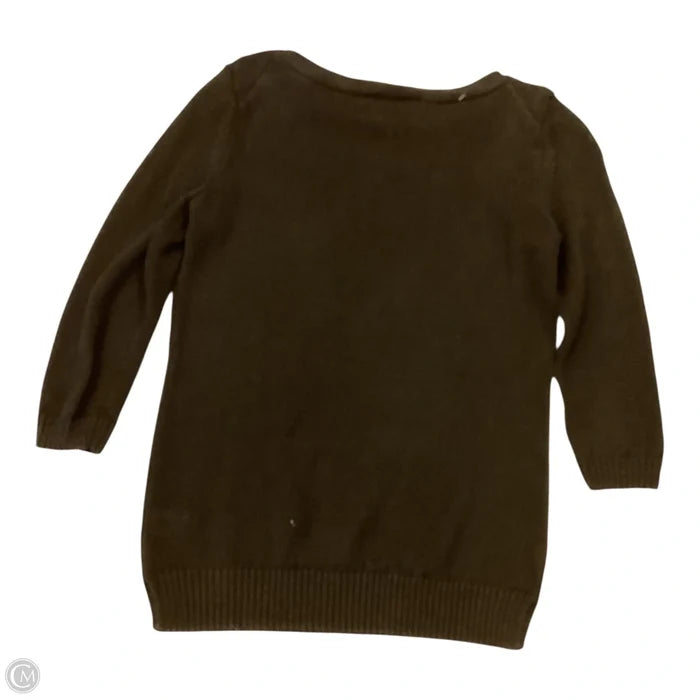 Top 3/4 Sleeve By Talbots In Black, Size: S