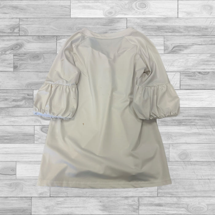 Top 3/4 Sleeve By Tracy Negoshian In White, Size: Xs
