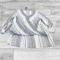 Top 3/4 Sleeve By Willow & Clay In Striped Pattern, Size: Xs