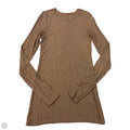Top Long Sleeve Basic By Clothes Mentor In Beige, Size: S
