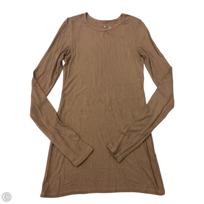 Top Long Sleeve Basic By Clothes Mentor In Beige, Size: S