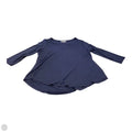 Top Long Sleeve Basic By Jm Collections In Navy, Size: M